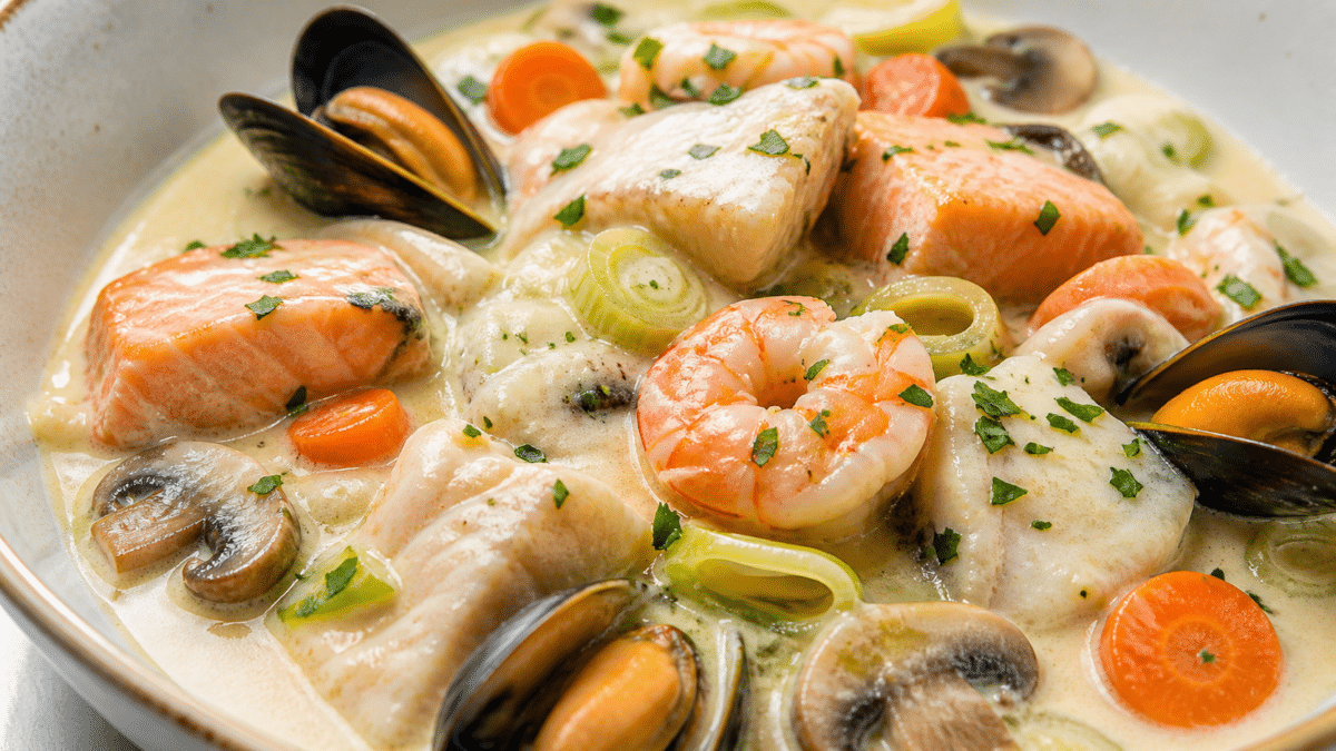 Blanquette de la mer : la sauce onctueuse qui transforme un dîner simple en vrai plat réconfort